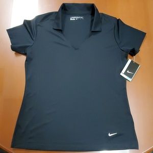 Nike Ladies Dri-FIT Vertical Mesh Polo